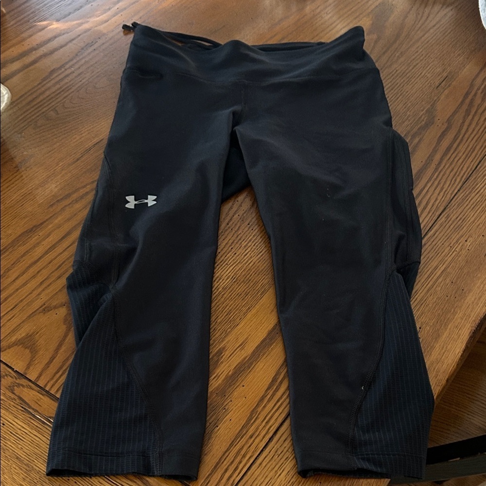 Under Armour Womens Black Performance Leggings/8